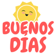 Stickers de Buenos Días