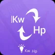 Kw to HP : Hp to Kw Converter