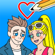 프로그램 아이콘: Draw Happy Celebrity : Pu…
