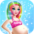 Programikonen: Rainbow Pregnant Mommy