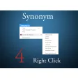 Thesaurus: Synonym 4 Right Click
