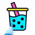 プログラムのアイコン：Color Away 3D - Bubble Te…