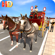 プログラムのアイコン：Horse Taxi 2019: Offroad …