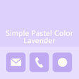 Icon of program: Simple Pastel Color Laven…