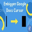 Embiggen Google Docs Cursor