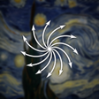 Symbol des Programms: Pentimento