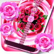 أيقونة البرنامج: Roses zip locker