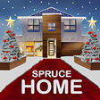 Spruce home design icon