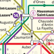 Programın simgesi: Metro Map: Paris (Offline…