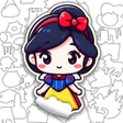 Ícone do programa: Sticker book Coloring Gam…