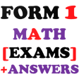 Form 1 Math Exams  Answers