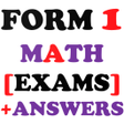 Ikona programu: Form 1 Math Exams  Answer…