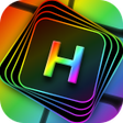 Icon of program: Halo Keyboard - RGB Emoji…