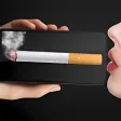 Virtual Cigarette Smoking prank