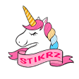 STIKRZ - Unicorn Sticker Pack for WhatsApp
