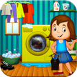 程序图标：Mommy Laundry Shop Games