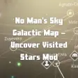 No Man's Sky Galactic Map - Uncover Visited Stars Mod