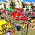 أيقونة البرنامج: Train crossy road : Train…