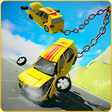 Иконка программы: Chained Car Crash Beam Dr…