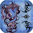 プログラムのアイコン：Tribal Tattoo Designs Set…