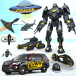 程序图标：Police Prado Robot Car Ga…
