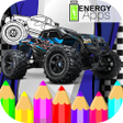 Icon of program: Monster Truck Coloring Bo…