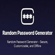 Programın simgesi: Random Password Generator