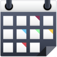 ไอคอนของโปรแกรม: Calendar with colors
