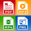 All Files Converter - PDF DOC JPG GIF MP3 AVI