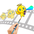 ไอคอนของโปรแกรม: Layered Paint: Animation …