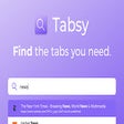 프로그램 아이콘: Tabsy - Tab Finder