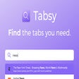 Tabsy - Tab Finder