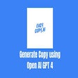 Icon of program: Easy Copy AI - Copy Gener…
