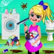 Girlz Home Cleaning: Messy house clean up