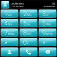 Programikonen: Dialer Theme Gloss Cyan d…