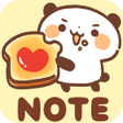 Programikonen: Sticky Note Panda Bread