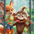 Ikona programu: Cheeky Naughty Monkey Cha…