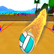 Symbol des Programms: Beach Volleyball