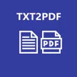 Text to PDF Converter icon