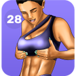 Icoon van programma: Fitness Woman: Home Worko…