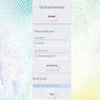 Icoon van programma: Tab Group Generator