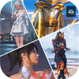 Ícone do programa: PUB BGM 4k Wallpapers Gam…