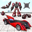 ไอคอนของโปรแกรม: Flying Bat Robot Car Game…