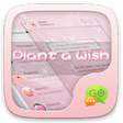 Ícone do programa: GO SMS PLANT A WISH THEME