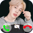 Jimin BTS fake video call Now icon