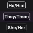 Programikonen: Twitch Chat pronouns