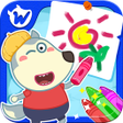 Icono de programa: Wolfoos Baby Coloring Pag…