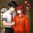 أيقونة البرنامج: Anime Girl : Life Simulat…