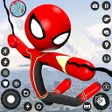 Иконка программы: Spider Stickman Rope Hero