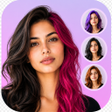 프로그램 아이콘: HairStudio AI Hairstyle T…